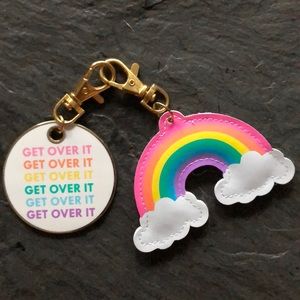 StudioDIY rainbow keychains
